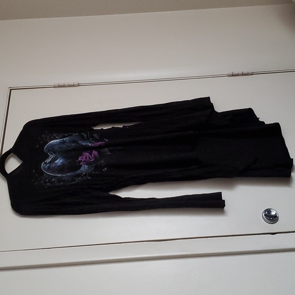 *NWT* Spiral Direct's Raven Heart Hooded Dress - Picture 4 of 16